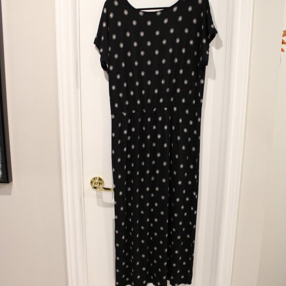 Penningtons | Women's Plus Size | Maxi Wrap Dress | Black | 1X - Picture 2 of 5